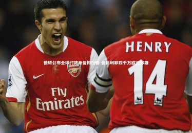 九游体育-德转公布全球门将身价排行榜 舍瓦利耶四千万欧元称雄